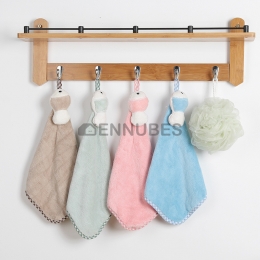 Toalla de Mano de Vellón con Cabeza de Pez de Dibujos Animados