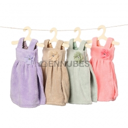 Toalla Divertida de Mano Colgante de Vellón Coral