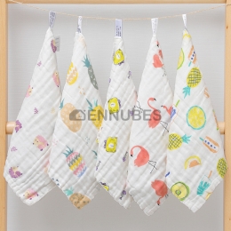 Toalla Cuadrada Impresa para Niños