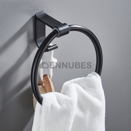 Anillo Redondo para Colgar Toalla en Baño sin Perforar