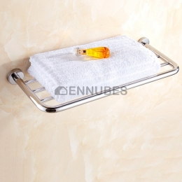 Estante de Baño Toallero Colgando de la Pared de Acero Inoxidable