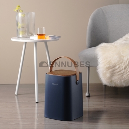 Bote de Basura de Empuje Nórdico con Tapa