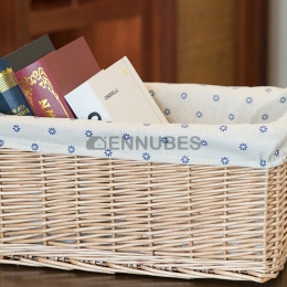 Cesto de Mimbre para la Ropa