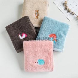 Toalla Suave de Algodón con Dibujos Animados para Niños con Dibujos