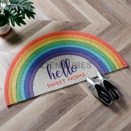 Alfombra Antideslizante Arcoíris para Bebé