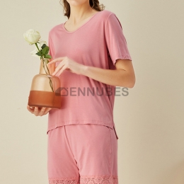 Pijamas Rosa Verano Mujeres