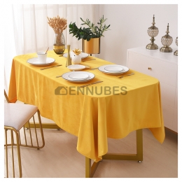 Estera de Mesa de Tela Moderna de Lujo Ligero de Estilo Nórdico Rosa Estilo Europeo