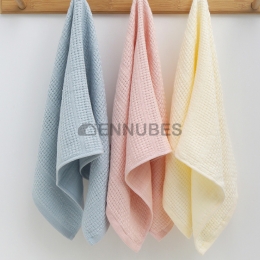 Toalla de Tela para la Cara con Estilo Fresco y Rústico