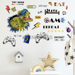 Pegatinas para Dormitorio de Videojuego