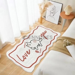 Alfombra Antideslizante Lavable de Dibujos Animados de Gato para Bebé