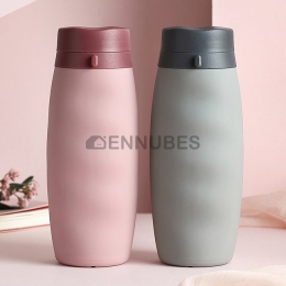 Botella Deportiva Portátil de Silicona