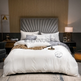 Fonda Nórdica con Bordado circular