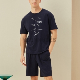 Pijama Hombre Estampado Verano Traje