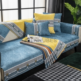 Cojín para Sofás Escandinavos de Lujo de Chenilla