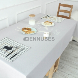 Mantel Antimancha Estampado de Estilo Norte de Europa