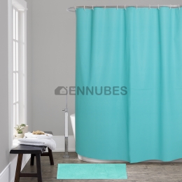 Cortinas de Baño Con Color Sólido