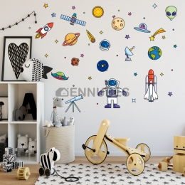 Adhesivos de Pared Creativos del Transbordador Espacial