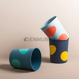 Bote de Basura Impreso Estilo Nórdico