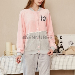 Pijama Invierno Mujer Con Franela Reversible
