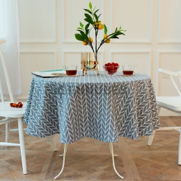 Manteles Tela Mesa Redonda en Casa Estilo Europeo