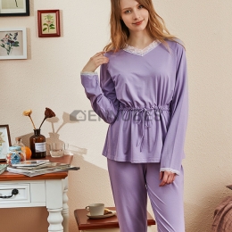 Pijamas Mujeres Con Cordones Primavera