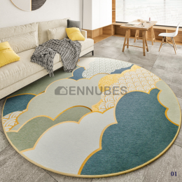 Alfombra Moderna de la Sala de Estar Casera Minimalista