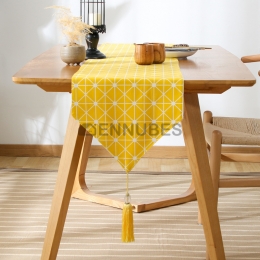 Manteles País Idílico Cuadrilátero Amarillo Nórdico