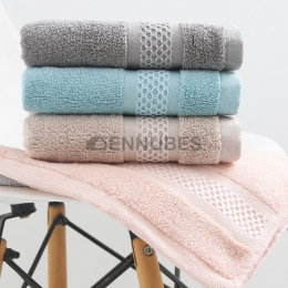 Toalla Suave y Absorbente de Algodón Liso Engresado