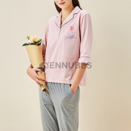 Pijama Primavera Mujer Estampado Traje