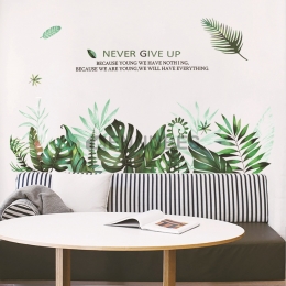 Pegatinas de Pared Inglesas Plantas Verdes