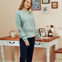 Pijamas Otoño Mujeres Algodón