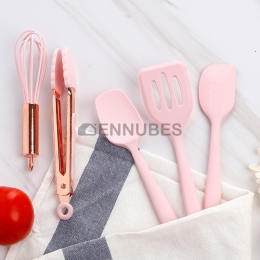 Espátula Conjunto de Utensilios de Cocina de Silicona Nórdico