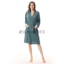 Pijama Fino de Algodón Lavable de Doble Capa