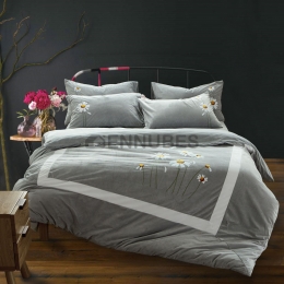 Fonda Nórdica con Bordado Margarita