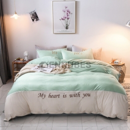 Fonda Nórdica con Bordado Heart