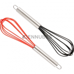 Batidores Útiles de Cocina Prácticos Silicona de Grado Alimenticio