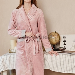 Pijamas Mujeres Albornoz Franela