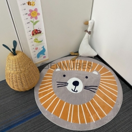 Alfombra Lavable Antideslizante de Gateo de Dibujos Animados para Bebé