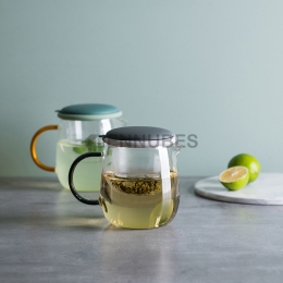 Tetera de Filtro de Vidrio Resistente a Altas Temperaturas para el Hogar