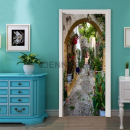 Pegatinas para Puertas Creativas de la Calle París