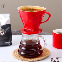 Taza de Filtro de Café de Embudo de Cerámica de Estilo Europeo