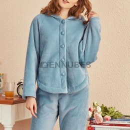 Pijamas Enteros Mujeres Peluche Invierno