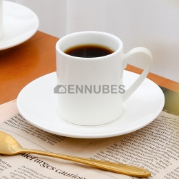 Juego de Tazas de Café de Cerámica Minimalista Moderno