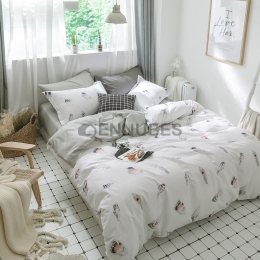 Funda Nórdica de 100% Algodón con Animal