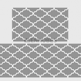 Alfombra Larga de Cocina de Estilo Nórdico para el Hogar