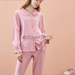 Pijamas Último Primavera Mujeres Camisero