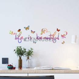 Pegatinas Murales Creativos Ingleses