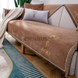 Cojín de Sofá de Felpa Toalla Moderna Simple de la Funda