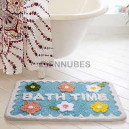 Alfombra Antideslizante Lavable Suave Absorbente de Agua para Bebé