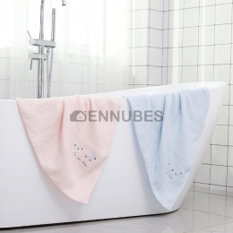 Toalla Nórdica de Baño de Tejido de Gasa de Algodón Suave